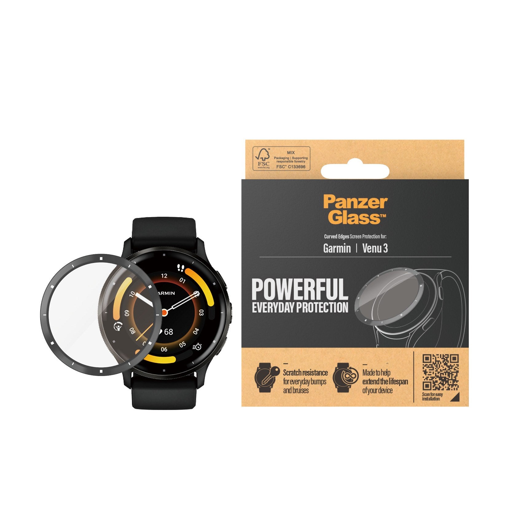 PanzerGlass® Screen Protector Garmin Venu 3